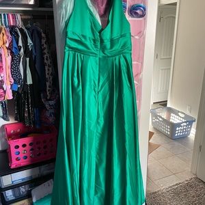 Emerald formal dress